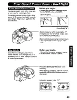 Предварительный просмотр 33 страницы Panasonic Palmcorder PV-L568 User Manual