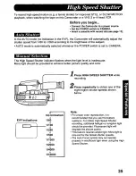 Предварительный просмотр 35 страницы Panasonic Palmcorder PV-L568 User Manual