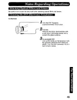 Предварительный просмотр 45 страницы Panasonic Palmcorder PV-L568 User Manual