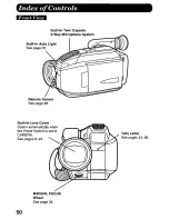 Предварительный просмотр 50 страницы Panasonic Palmcorder PV-L568 User Manual