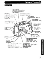 Предварительный просмотр 51 страницы Panasonic Palmcorder PV-L568 User Manual