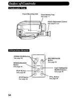 Предварительный просмотр 54 страницы Panasonic Palmcorder PV-L568 User Manual