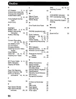 Предварительный просмотр 56 страницы Panasonic Palmcorder PV-L568 User Manual