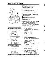 Preview for 12 page of Panasonic Palmcorder PV-L571 User Manual