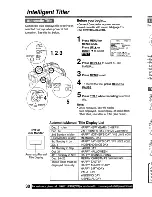 Preview for 30 page of Panasonic Palmcorder PV-L571 User Manual