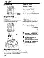 Предварительный просмотр 32 страницы Panasonic Palmcorder PV-L579 User Manual