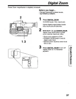 Предварительный просмотр 37 страницы Panasonic Palmcorder PV-L579 User Manual