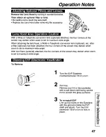 Preview for 47 page of Panasonic Palmcorder PV-L579 User Manual