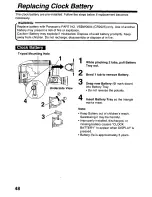 Preview for 48 page of Panasonic Palmcorder PV-L579 User Manual