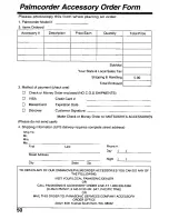 Preview for 50 page of Panasonic Palmcorder PV-L579 User Manual