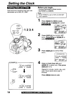 Preview for 18 page of Panasonic Palmcorder PV-L59 User Manual