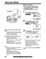 Preview for 38 page of Panasonic Palmcorder PV-L59 User Manual