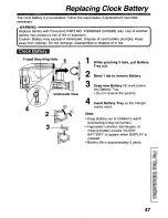 Preview for 47 page of Panasonic Palmcorder PV-L59 User Manual