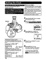 Предварительный просмотр 12 страницы Panasonic Palmcorder PV-L647 User Manual