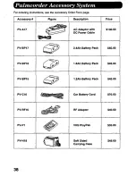 Preview for 38 page of Panasonic Palmcorder PV-L657 User Manual