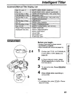 Preview for 41 page of Panasonic Palmcorder PV-L670 User Manual