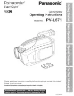 Panasonic Palmcorder PV-L671 User Manual предпросмотр