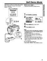 Предварительный просмотр 7 страницы Panasonic Palmcorder PV-L671 User Manual