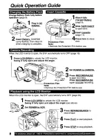 Предварительный просмотр 8 страницы Panasonic Palmcorder PV-L671 User Manual