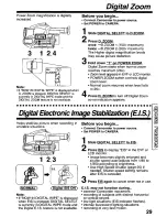 Предварительный просмотр 29 страницы Panasonic Palmcorder PV-L671 User Manual