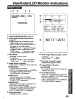 Предварительный просмотр 49 страницы Panasonic Palmcorder PV-L671 User Manual