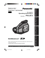 Panasonic Palmcorder PV-L672 Operating Instructions Manual preview