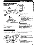 Preview for 7 page of Panasonic Palmcorder PV-L677 User Manual