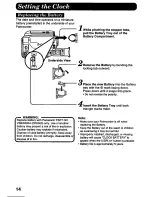 Preview for 14 page of Panasonic Palmcorder PV-L677 User Manual