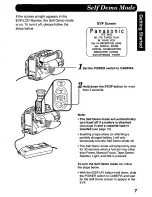 Предварительный просмотр 7 страницы Panasonic Palmcorder PV-L678 User Manual