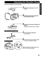 Предварительный просмотр 21 страницы Panasonic Palmcorder PV-L678 User Manual