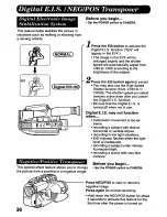 Предварительный просмотр 38 страницы Panasonic Palmcorder PV-L678 User Manual