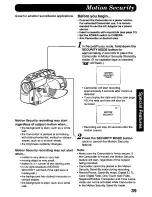 Предварительный просмотр 39 страницы Panasonic Palmcorder PV-L678 User Manual