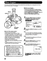 Предварительный просмотр 40 страницы Panasonic Palmcorder PV-L678 User Manual