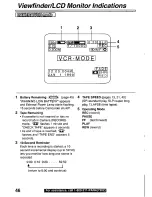 Предварительный просмотр 46 страницы Panasonic Palmcorder PV-L690 User Manual