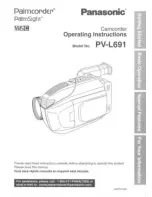 Panasonic Palmcorder PV-L691 User Manual preview