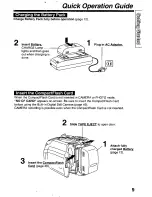 Предварительный просмотр 9 страницы Panasonic Palmcorder PV-L780 User Manual