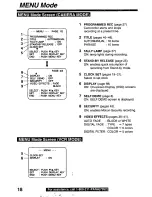 Предварительный просмотр 18 страницы Panasonic Palmcorder PV-L780 User Manual