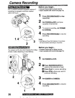 Предварительный просмотр 26 страницы Panasonic Palmcorder PV-L780 User Manual