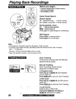 Предварительный просмотр 30 страницы Panasonic Palmcorder PV-L780 User Manual