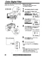 Предварительный просмотр 38 страницы Panasonic Palmcorder PV-L780 User Manual