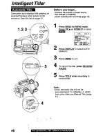 Предварительный просмотр 46 страницы Panasonic Palmcorder PV-L780 User Manual