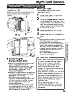 Предварительный просмотр 49 страницы Panasonic Palmcorder PV-L780 User Manual