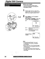 Предварительный просмотр 54 страницы Panasonic Palmcorder PV-L780 User Manual