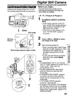 Предварительный просмотр 57 страницы Panasonic Palmcorder PV-L780 User Manual