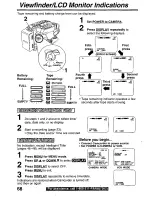 Предварительный просмотр 68 страницы Panasonic Palmcorder PV-L780 User Manual