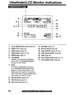 Предварительный просмотр 70 страницы Panasonic Palmcorder PV-L780 User Manual