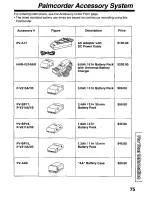 Предварительный просмотр 75 страницы Panasonic Palmcorder PV-L780 User Manual