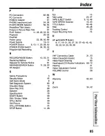 Предварительный просмотр 85 страницы Panasonic Palmcorder PV-L780 User Manual