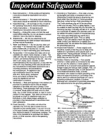 Предварительный просмотр 4 страницы Panasonic Palmcorder PV-QL458 User Manual