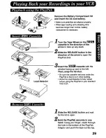 Preview for 29 page of Panasonic Palmcorder PV-QL458 User Manual